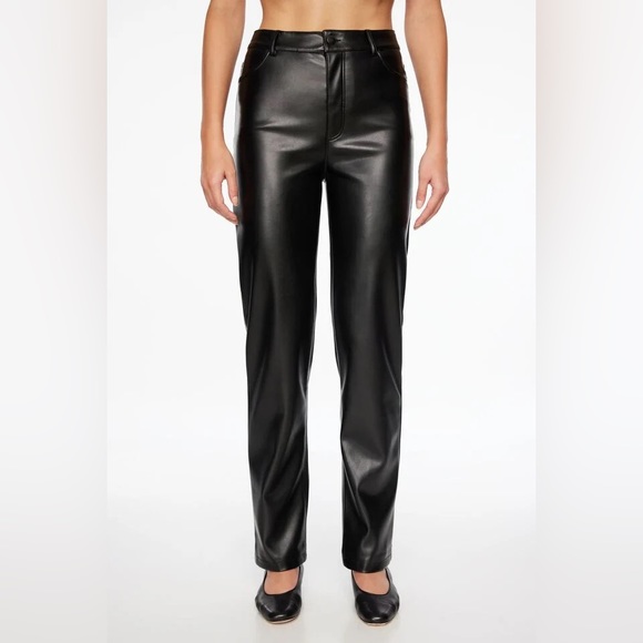 Dynamite Gisele Faux Leather Pants - Picture 1 of 5